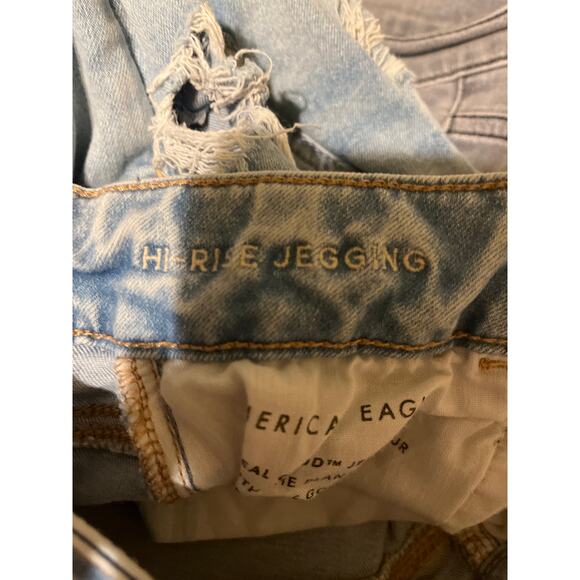 American Eagle next level stretch women’s high-rise jeggings size 0 short - Picture 7 of 7